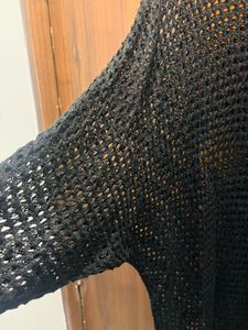 Black Knit Top