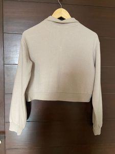 H&amp;M Relaxed fit Zip Pullover (xs)