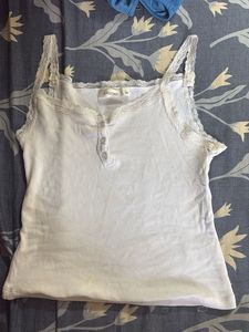 White Tank Top Aesthetic