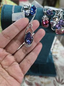 Purple Crystal Pendant