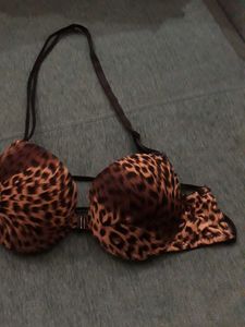 Leopard Print padded Bra