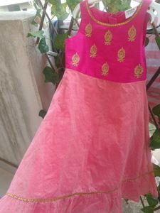 Cute Pink Girls Dress