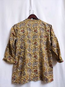 Siyahi Kalamkari Kurti