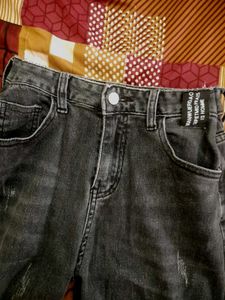 Black Straight Jeans