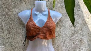 I. SEXY BROWN BRALETTE