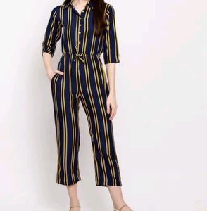 Blue Jumpsuit Active Wear
