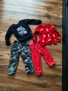 Combo Boys&#39; Outfit Set of t shirts and pants
