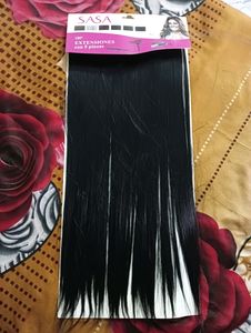 Hair Extensiones(Black) New Unused