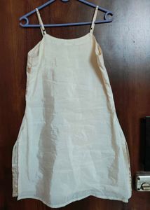 Cream Colour Sleevless Sharara
