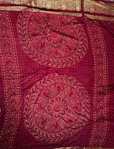 Evergreen Bandhani Saree