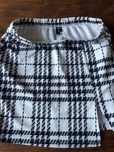 Chic Plaid Mini Skirt