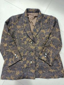 Stylish Floral Women&#39;s Blazer, Jacket