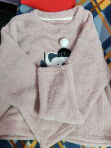 Fuzzy Lounge Pants and top (co ord set)