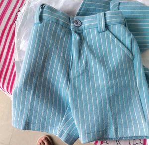 Baby Boy&#39;s Blue Vest Outfit