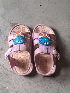 Cute Lilac Baby Sandals