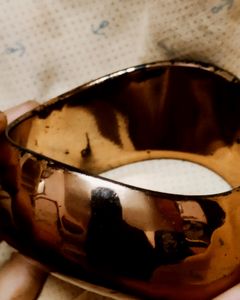 BEVERAGE BRACELET BRONZE TONE
