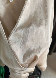 H&amp;M Elegant Cream Top