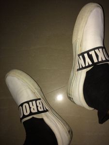 ASOS White Canvas Shoes