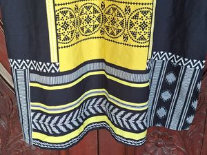 Black Kurta In 4XL Size