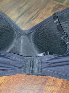 New Solid Black Bra Women