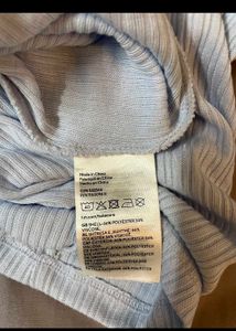 H&amp;m Cute Light Blue Top