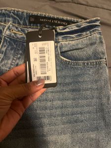 Armani Exchange Mom For High Waist Brand New Jeans
