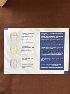 Winston LED Light Therapy Face Mask with bill