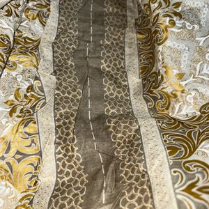 Pakistani Dress Material Kurti Izar Dupatta