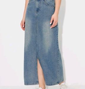 Blue Mid Length  skirt