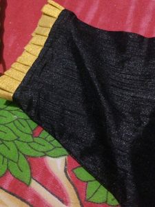 Beautiful Black And Golden Blouse