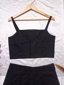 Black Cotton Co-ord set