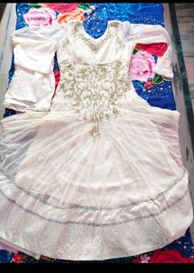 Traditional Anarkali Gown With Legging