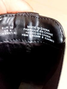 Black Platform Chelsea Boots