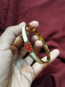 Golden White And Red Bracelet
