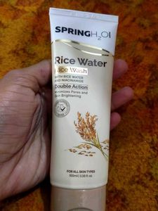 SpringH2O Rice Water Face Wash