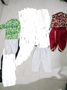 2 Pair Of Traditional Boy Clothes