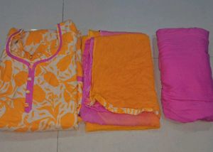 Floral Print Kurta set