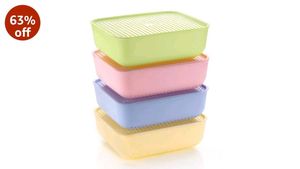 Plastic Box Pack Of 4