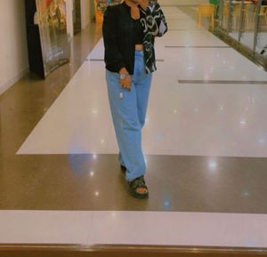 Light Blue Jeans And Top