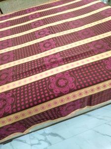 Dubble Bed Sheet With 2 Pillow Cover