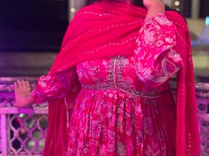 Floral Print Kurta Set