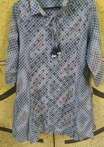 Elegant Grey Kurta