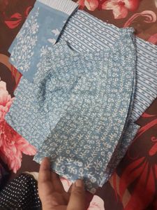 Pure cotton newly stiched suit