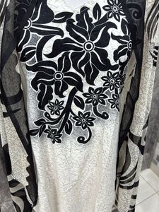 Black &amp; White XXL Dress
