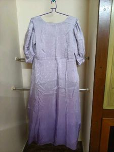 Ombre Lavender Gown |Shimmer Sequin Anarkali Dress