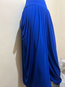 Amour Basic High Waist Blue Designer Dhoti Style