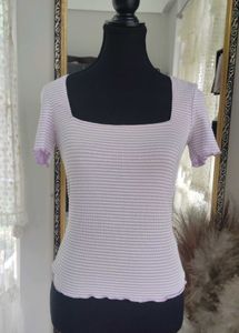 Cute Striped Crop Top