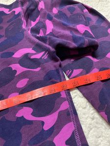 BAPE Purple Camo Shark Hoodie