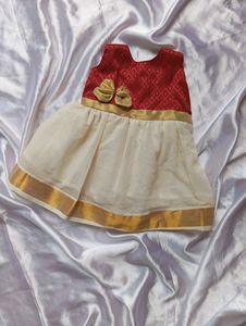 Traditional Kerala Baby Dress