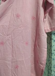 Lucknowi Heavyly Embroidery Chickenkari Kurti